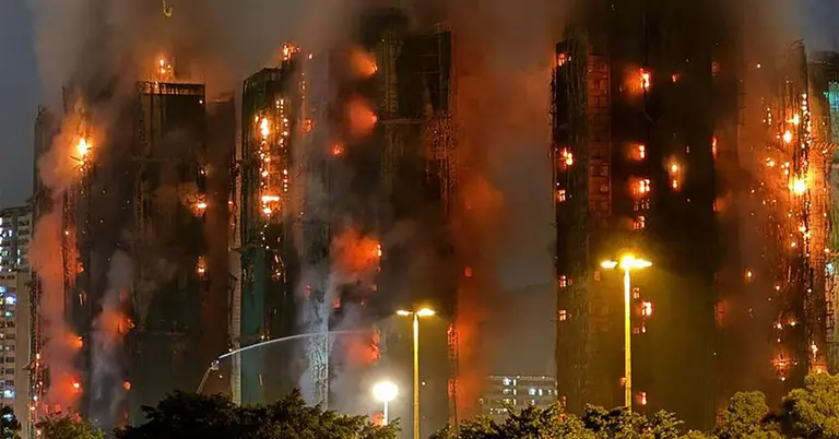 হংকংয়ে অগ্নিকাণ্ড